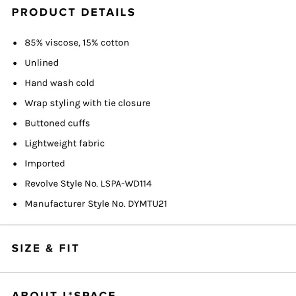 Daydream Tunic in Cream L*SPACE - Picture 4 of 7